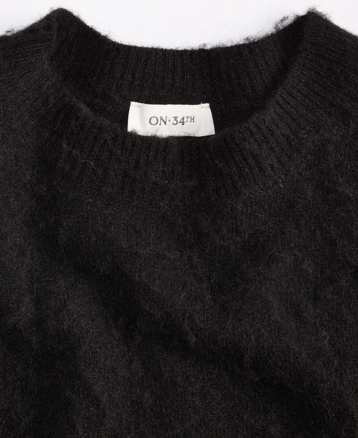 On 34th Women's Brushed-Knit Relaxed Crewneck Sweater, Macy's Exclusive