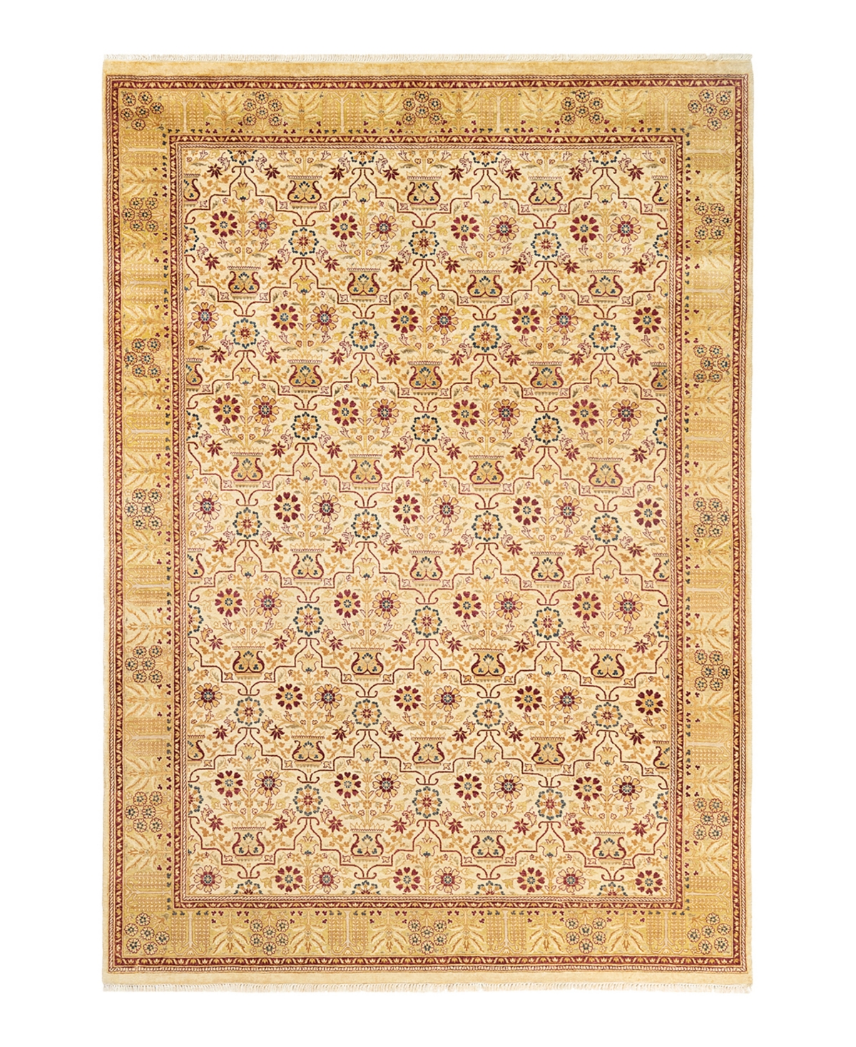 Adorn Hand Woven Rugs Mogul M1190 6'2"x8'9" Area Rug In Multi