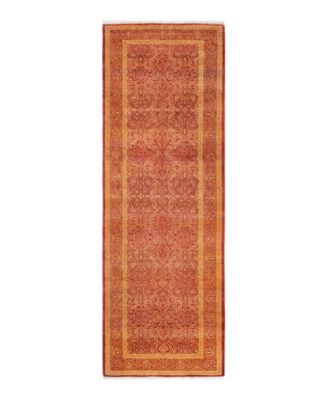Mogul M1554 3'x9' Runner Area Rug