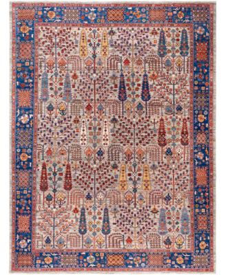 Adorn Hand Woven Rugs Serapi M0103 133 Rug Collection In Brown