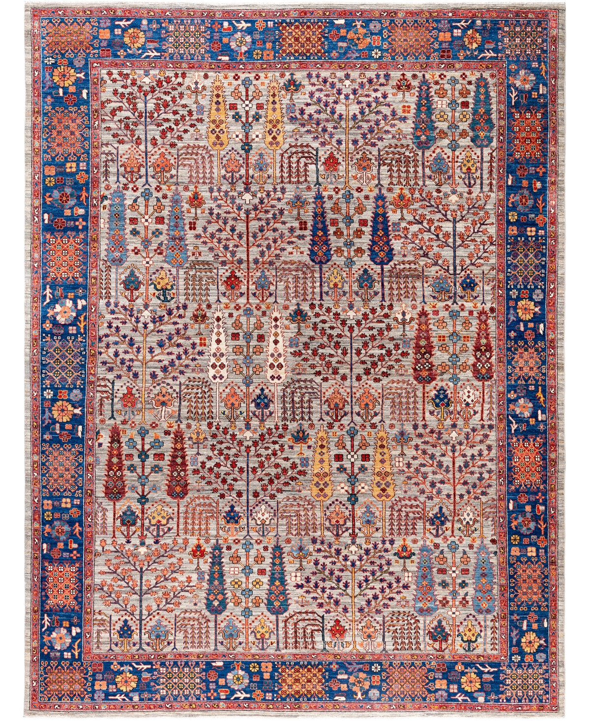 Adorn Hand Woven Rugs Serapi M0103-133 8'9"x11'9" Area Rug In Brown