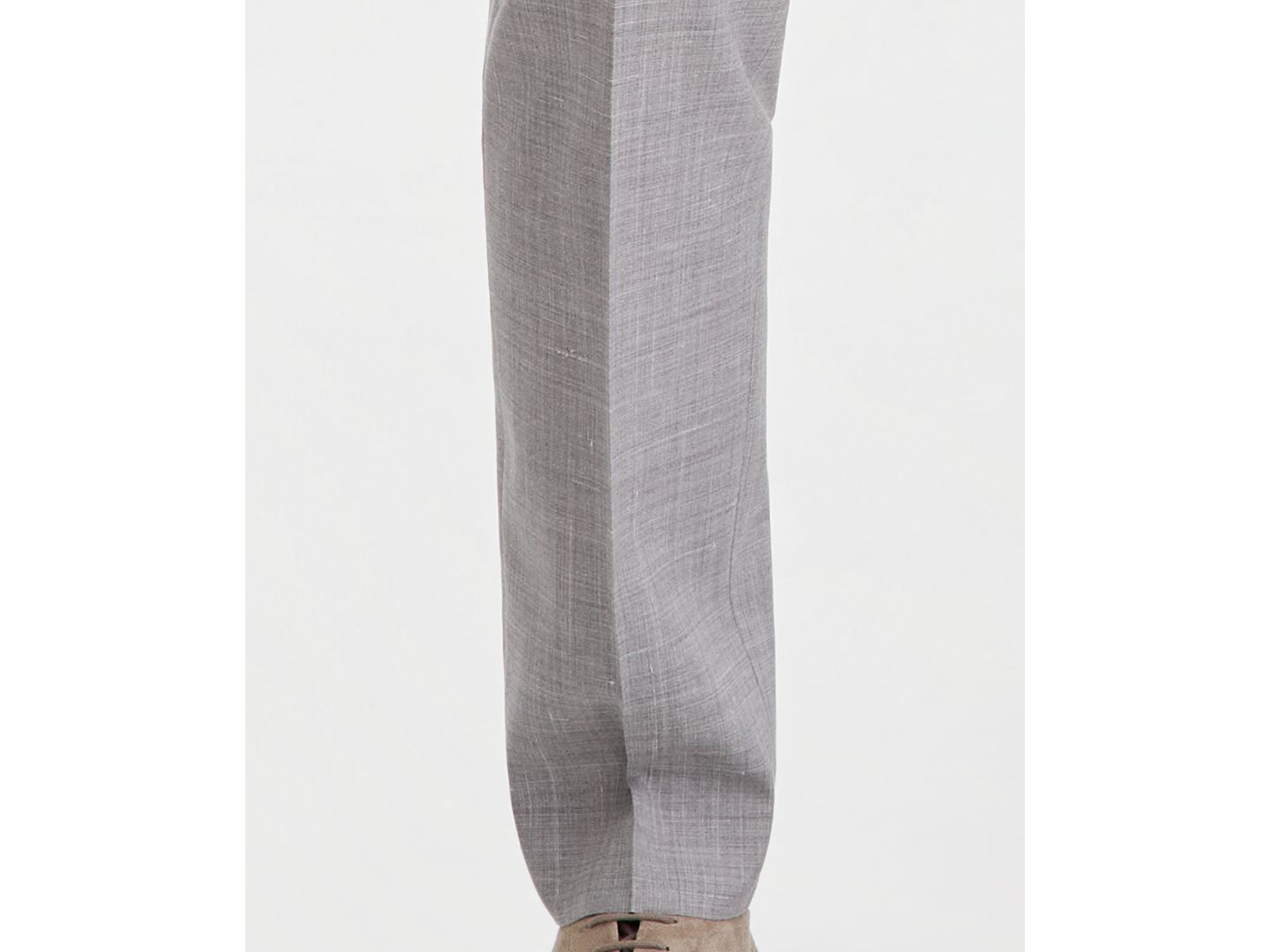 Мужские брюки Ted Baker Modern-Fit Wool-Blend Suit Separate, цвет: Светлый серый — фото 6
