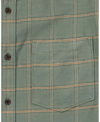 Men's Brushed Flannel Button Down Shirt