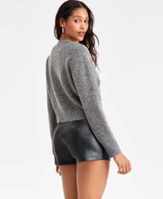 Women's Studded V-Neck Cardigan Sweater, Macy's Exclusive