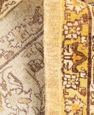 Adorn Hand Woven Rugs Mogul M1437 Rug Collection In Yellow