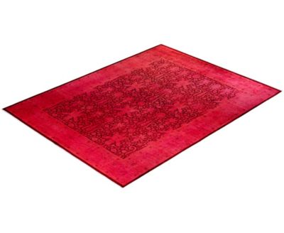 Adorn Hand Woven Rugs Fine Vibrance M1375 Rug Collection In Pink