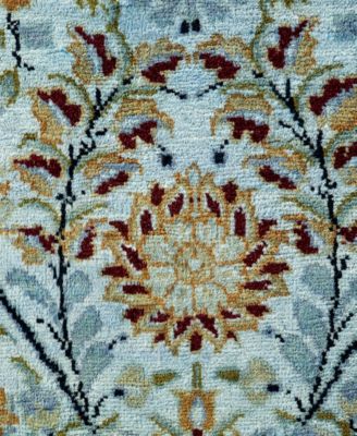 Fine Vibrance M1020 2'6"x8'6" Runner Area Rug