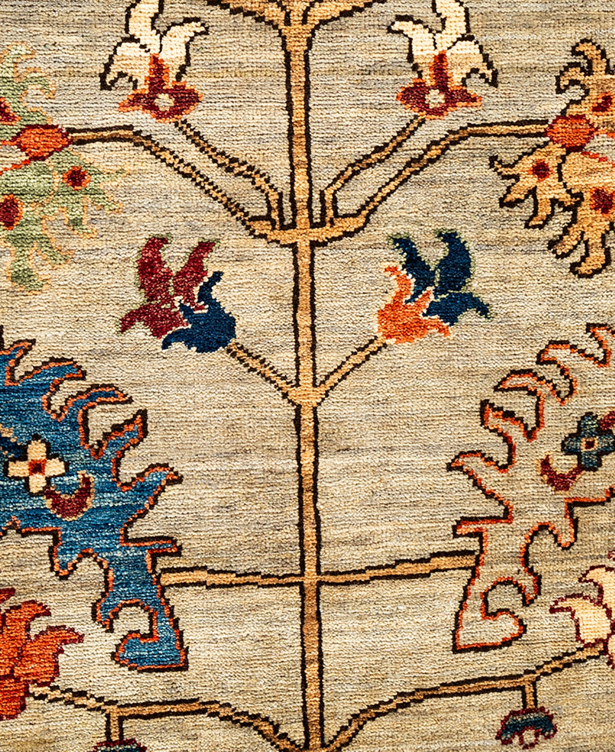 Adorn Hand Woven Rugs Serapi M1988 9'3"x12'1" Area Rug In Multi