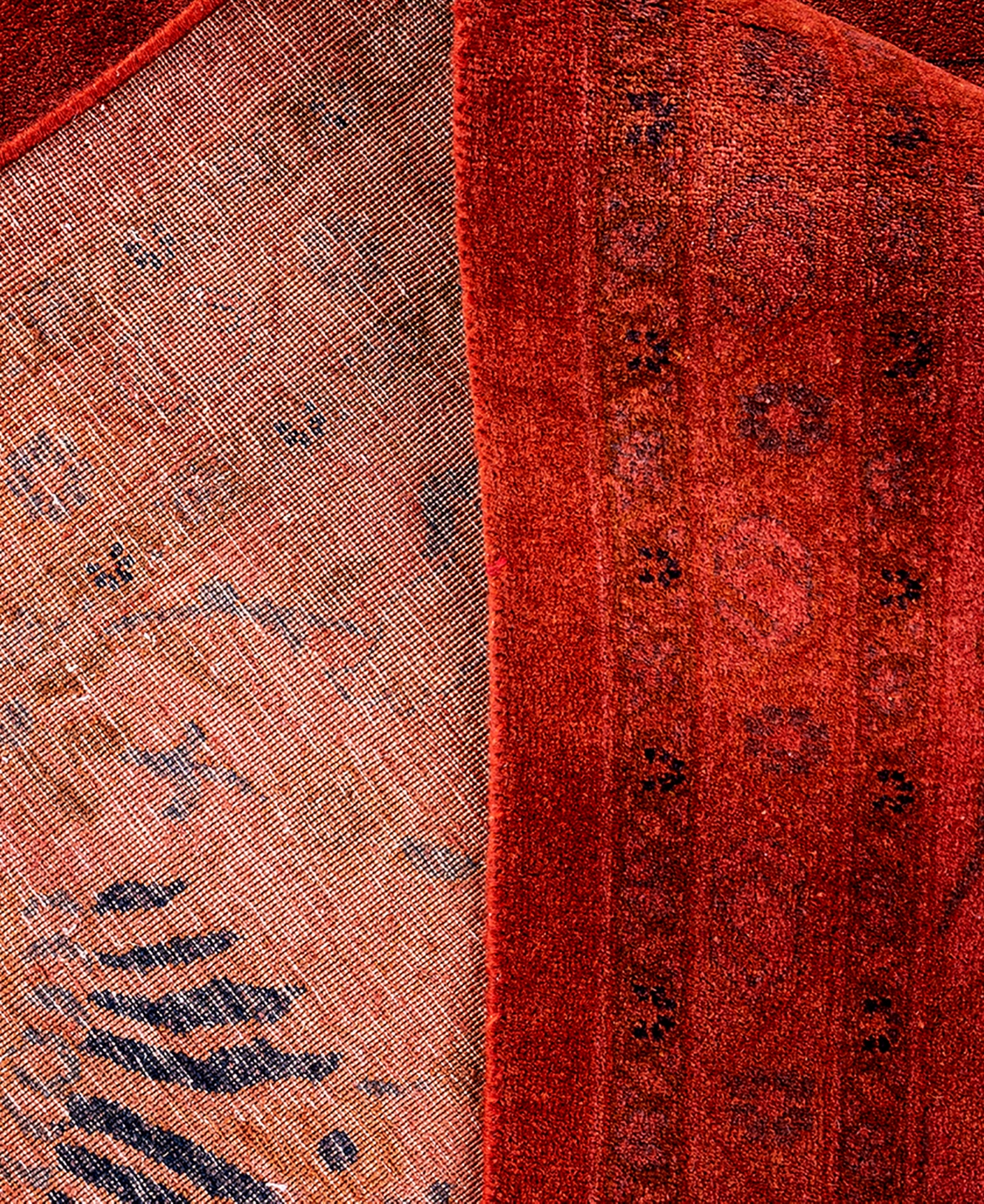 Adorn Hand Woven Rugs Fine Vibrance M1611 9'2"x12'1" Area Rug In Red