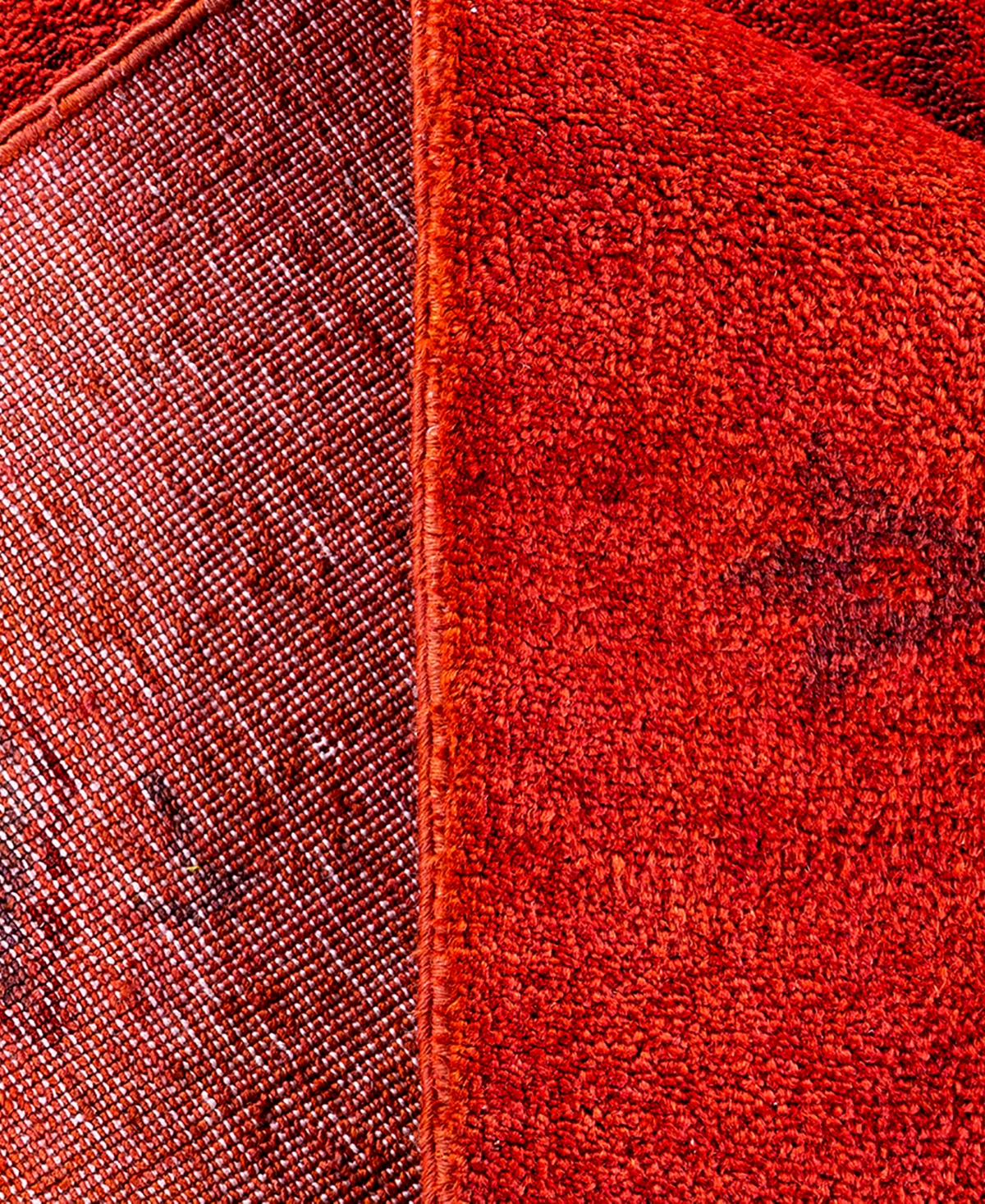Adorn Hand Woven Rugs Fine Vibrance M1461 5'4"x8'1" Area Rug In Red