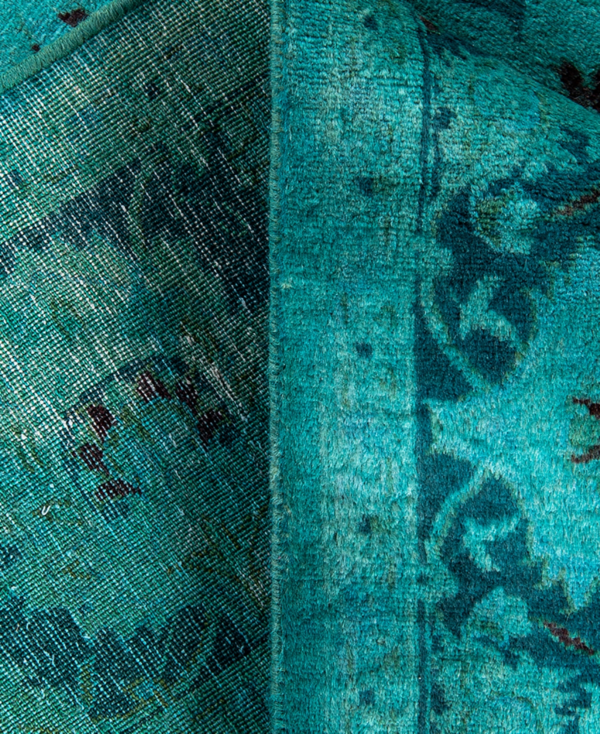Adorn Hand Woven Rugs Fine Vibrance M1165 4'x6' Area Rug In Blue