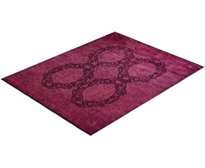 Adorn Hand Woven Rugs Fine Vibrance M1123 Rug Collection In Pink