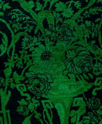 Fine Vibrance M1159 2'7"x9' Runner Area Rug