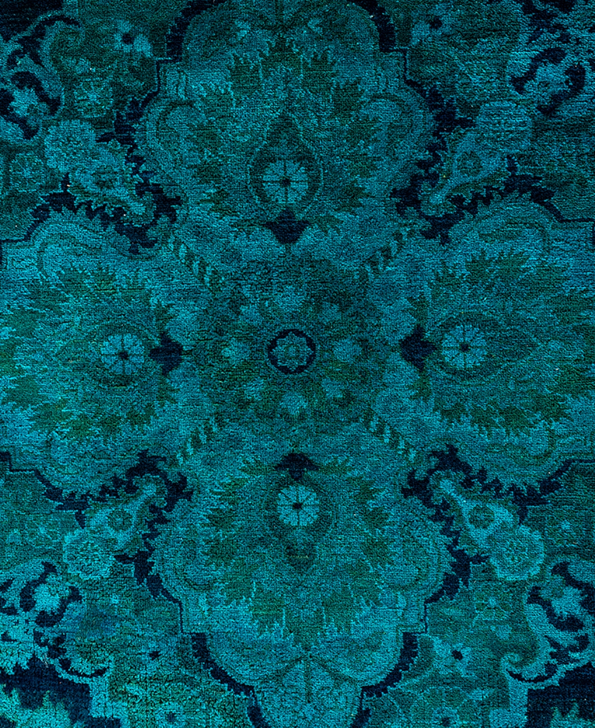 Adorn Hand Woven Rugs Fine Vibrance M1195 6'1"x8'10" Area Rug In Blue