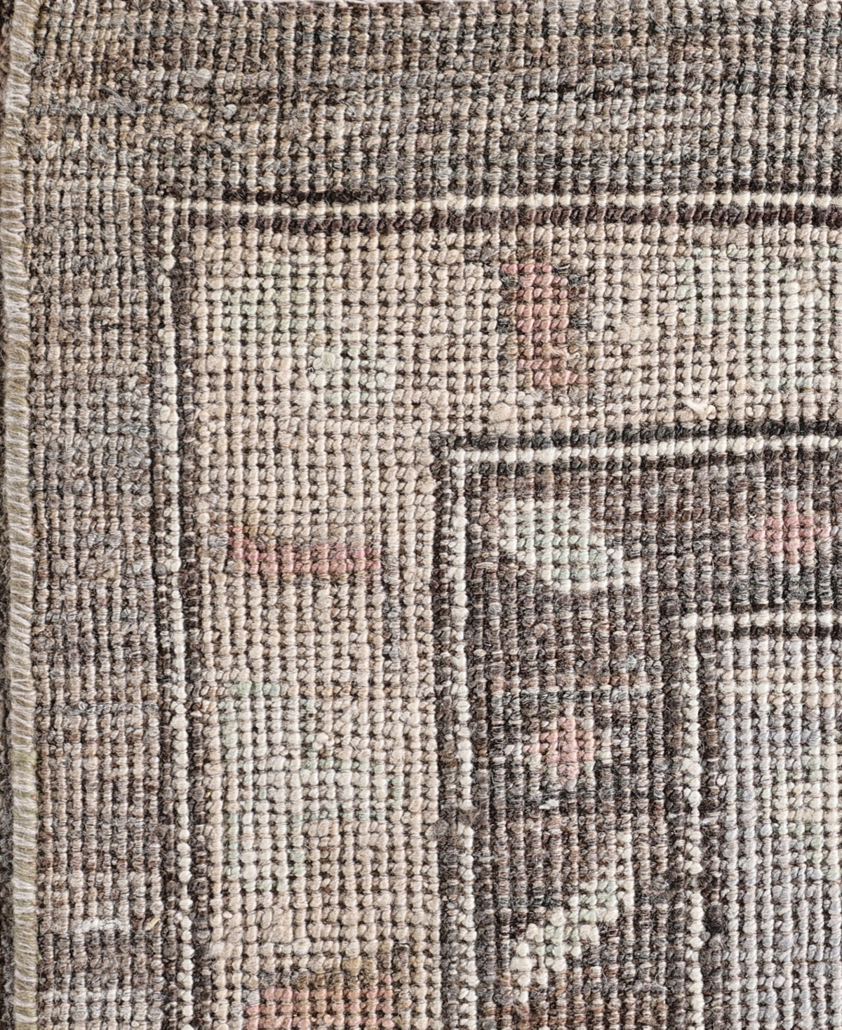 Adorn Hand Woven Rugs Colorful Oushak M0103-32 10'2"x13'8" Area Rug In Brown