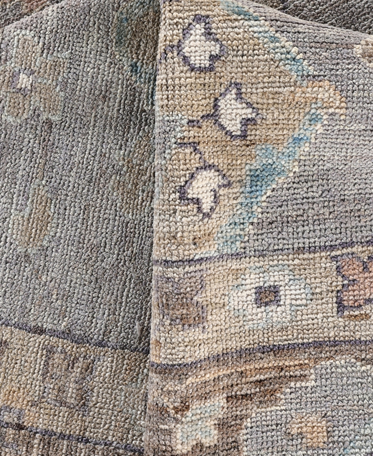 Adorn Hand Woven Rugs Colorful Oushak M0103-37 9'2"x11'11" Area Rug