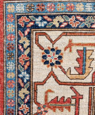 Adorn Hand Woven Rugs Serapi M0103 73 Rug Collection In Red