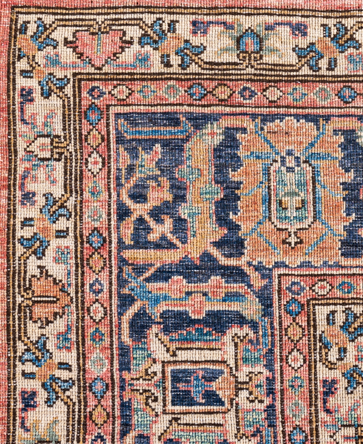 Adorn Hand Woven Rugs Serapi M0103-110 9'1"x11'11" Area Rug In Pink