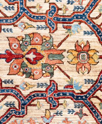 Adorn Hand Woven Rugs Serapi M0103 112 Rug Collection In White