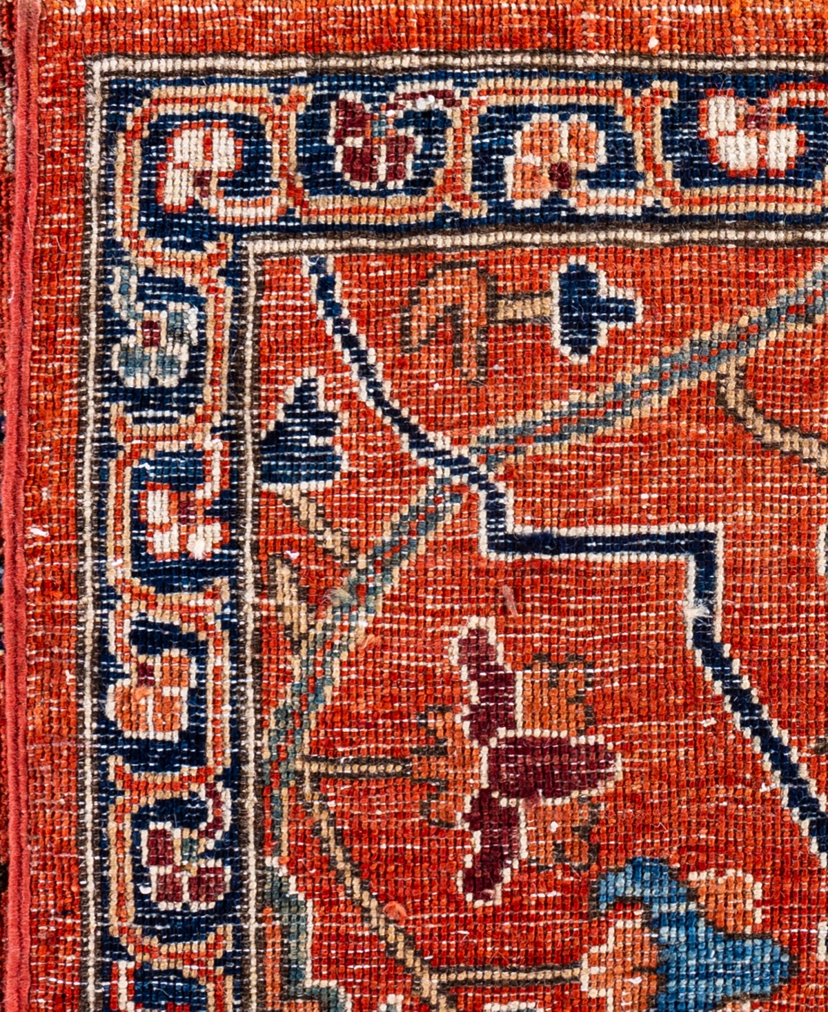 Adorn Hand Woven Rugs Serapi M0103-115 8'11"x11'9" Area Rug In Red