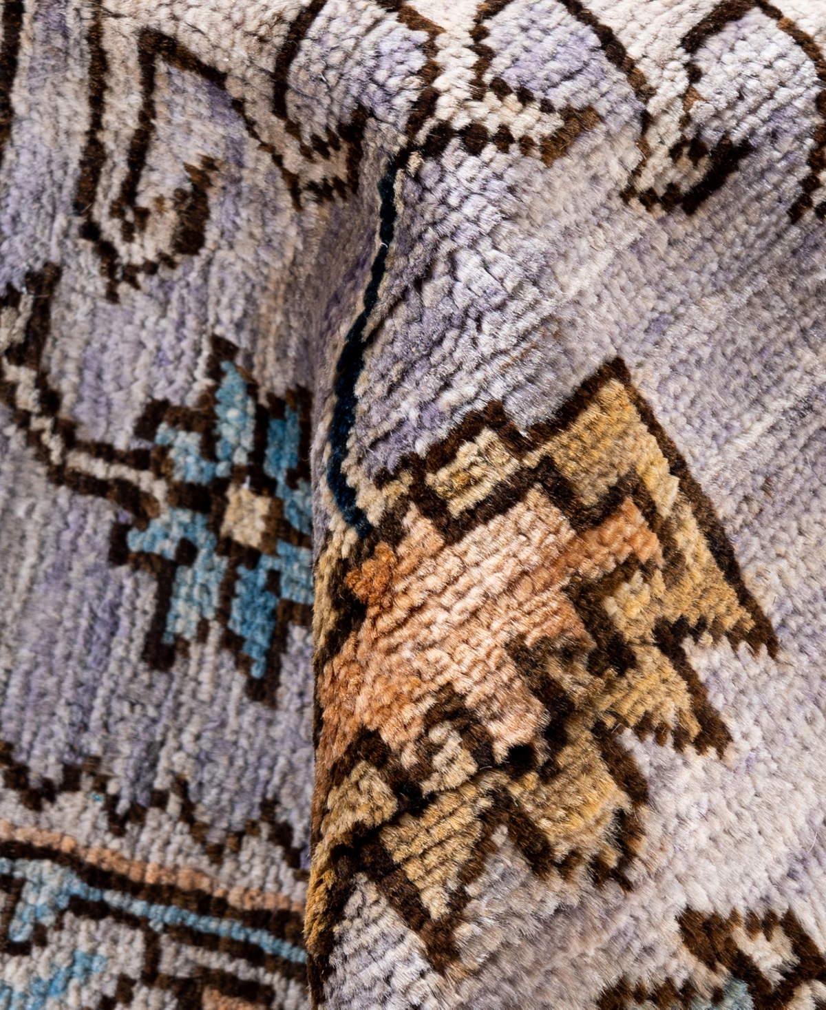Adorn Hand Woven Rugs Serapi M0103-123 9'x11'11" Area Rug In Gray