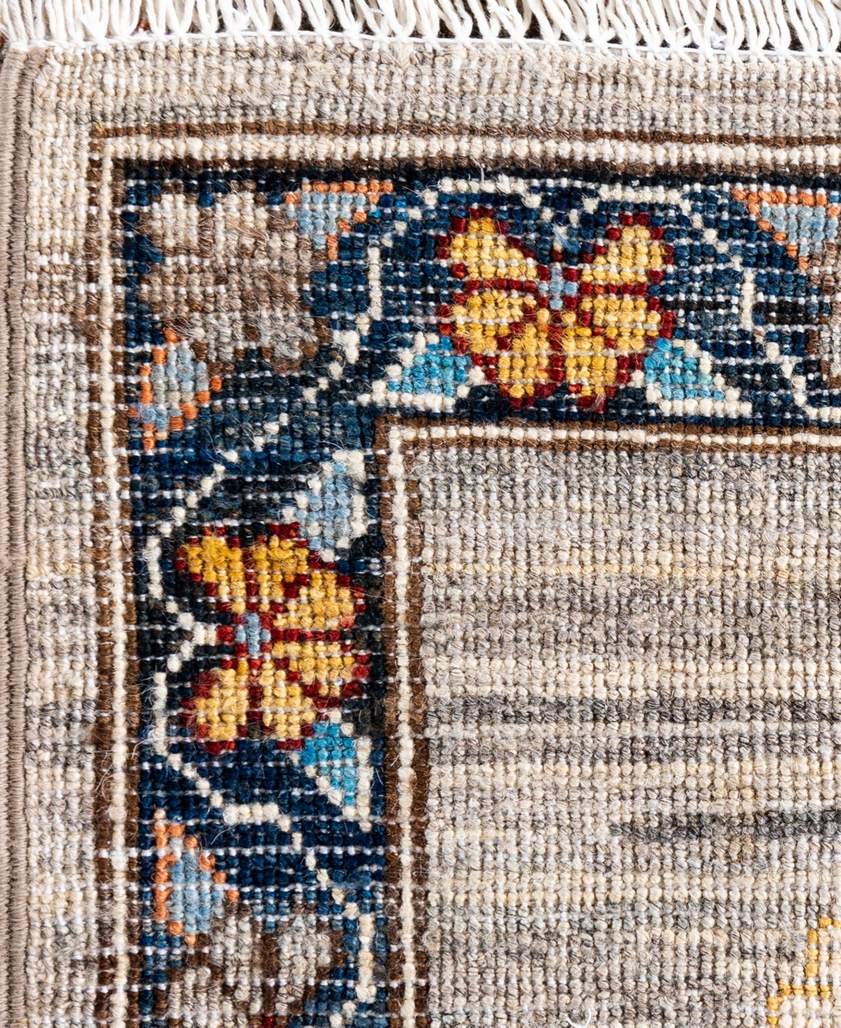 Adorn Hand Woven Rugs Serapi M0103-130 8'10"x11'10" Area Rug In Brown