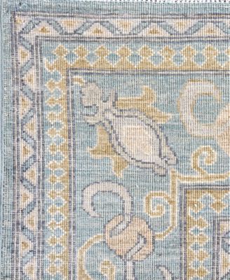Adorn Hand Woven Rugs Serapi M0103 155 Rug Collection In Gray