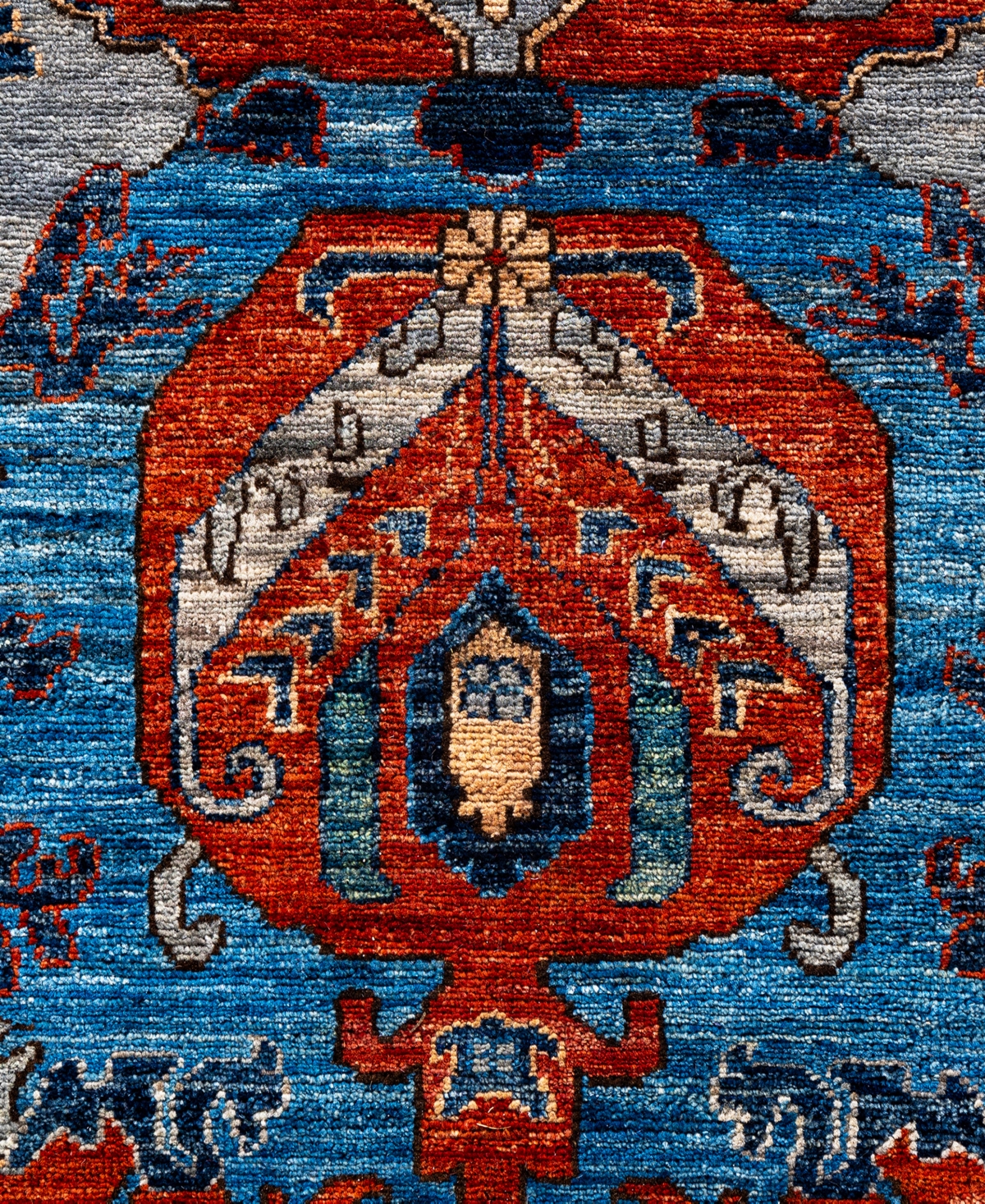 Adorn Hand Woven Rugs Serapi M0103-167 9'x11'7" Area Rug In Gray