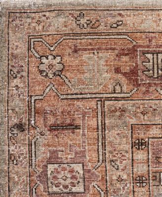 Adorn Hand Woven Rugs Serapi M0103 180 Rug Collection In Brown