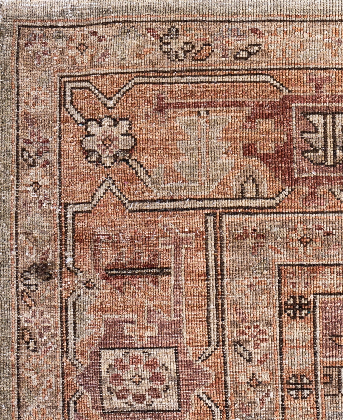 Adorn Hand Woven Rugs Serapi M0103-180 9'3"x11'11" Area Rug In Brown