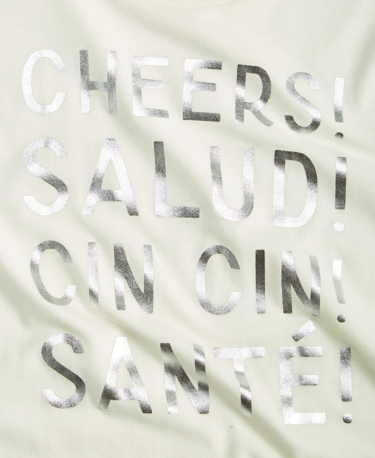 On 34th Women's Knit Short-Sleeve Cheers Graphic T-Shirt, Macy's Exclusive