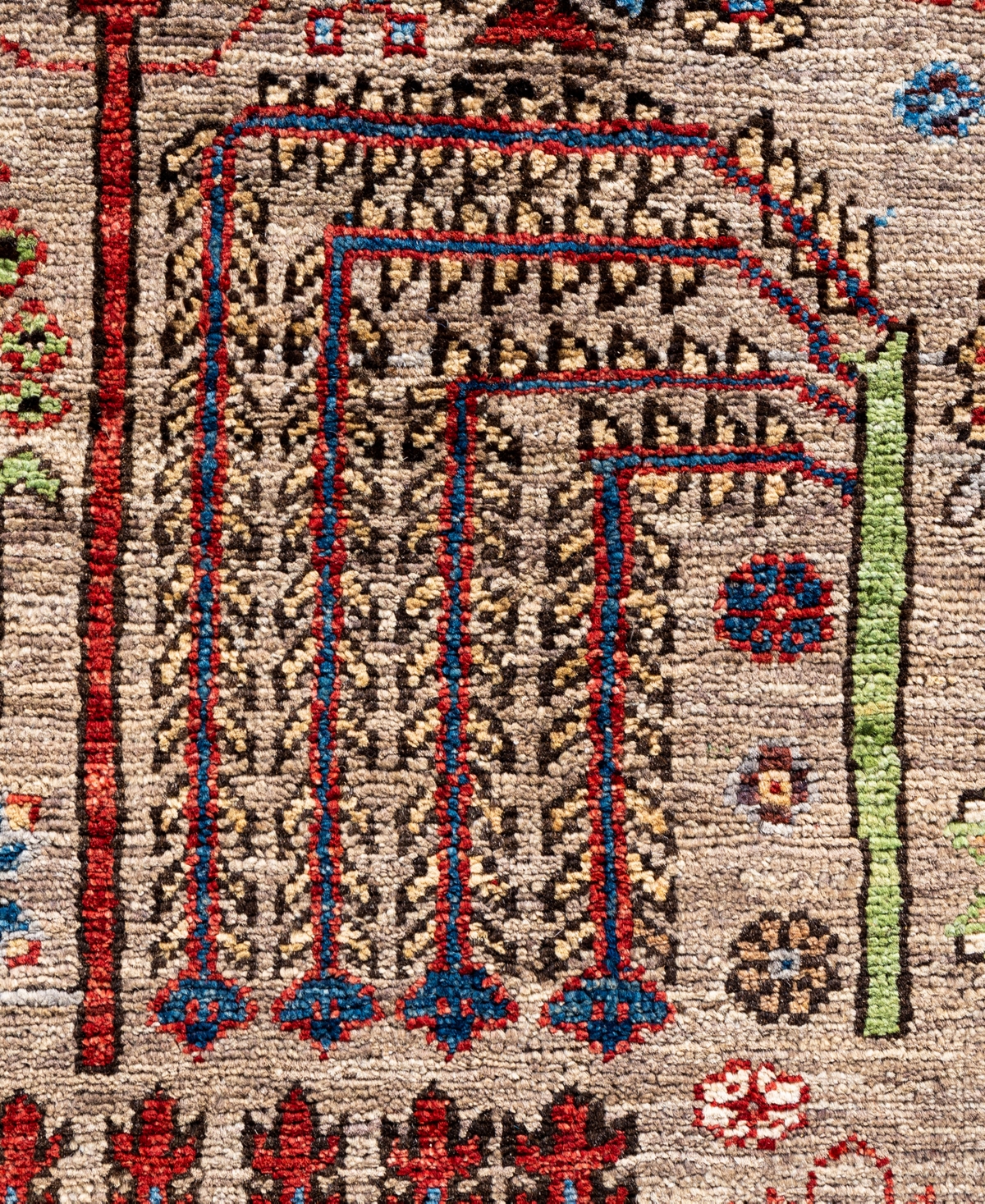 Adorn Hand Woven Rugs Serapi M0103-236 8'1"x10' Area Rug In Brown