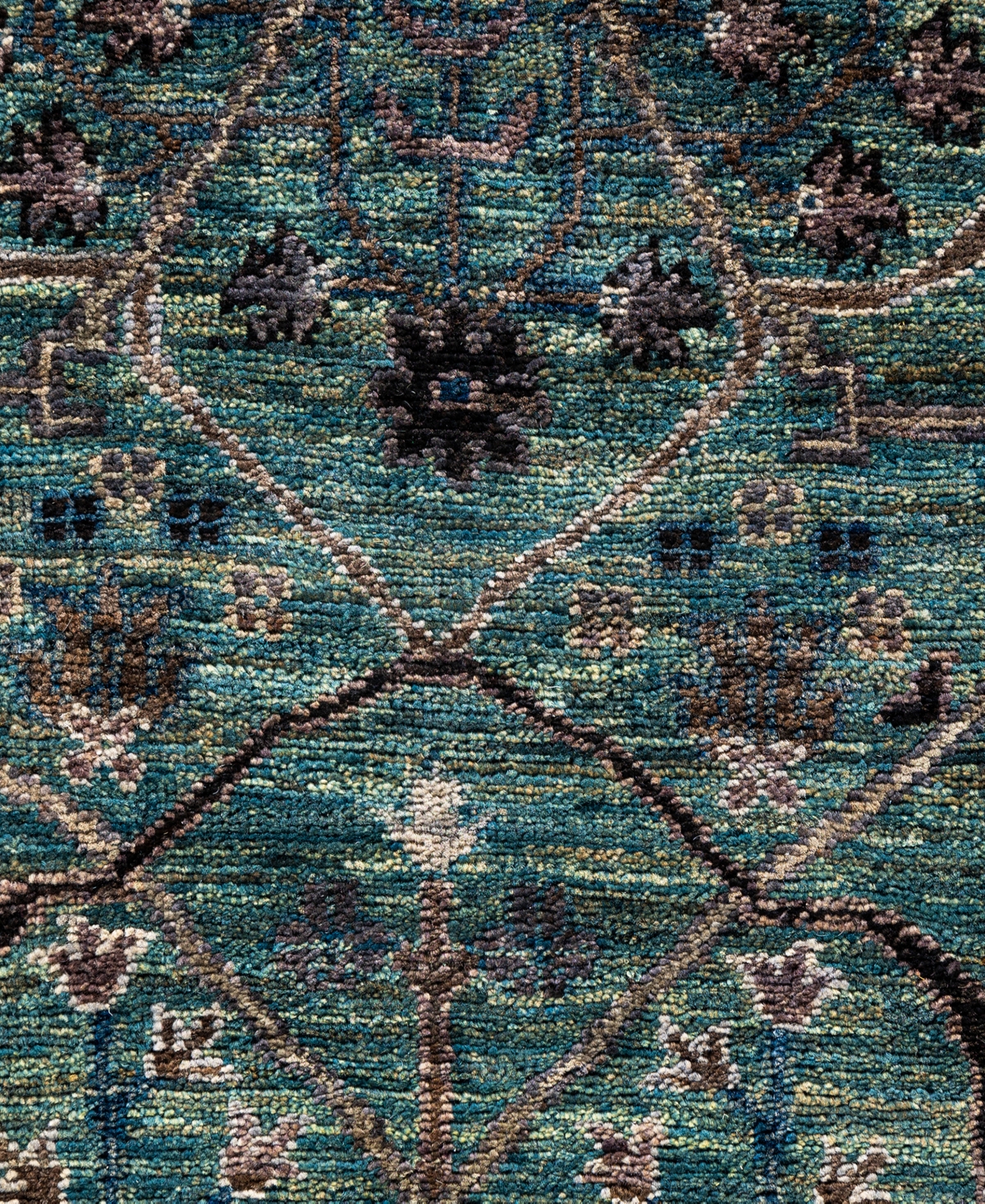 Adorn Hand Woven Rugs Serapi M0103-251 8'3"x9'9" Area Rug In Green