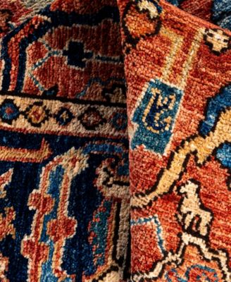 Serapi M0103-302 4'2"x5'10" Area Rug