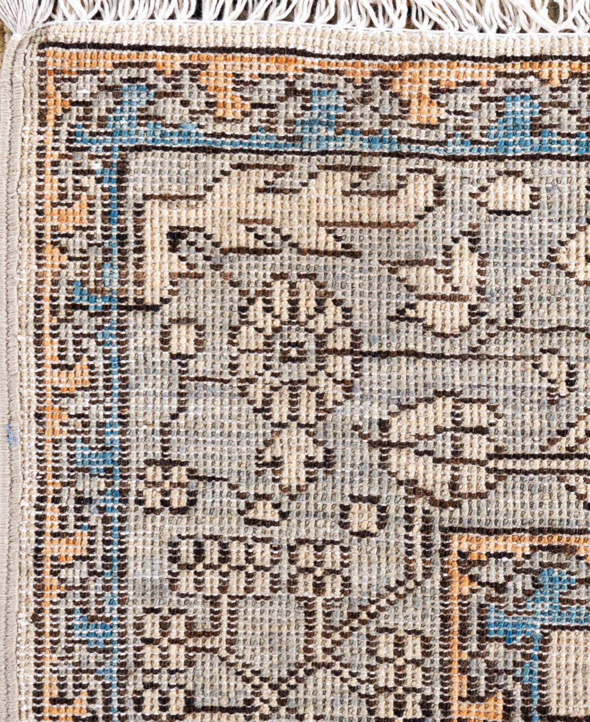 Adorn Hand Woven Rugs Serapi M0103-314 3'11"x5'9" Area Rug In Gray