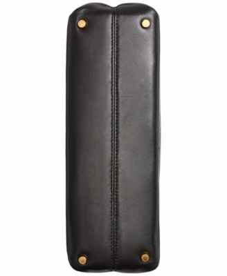 Poplin Crossbody Bag with Chain Strap