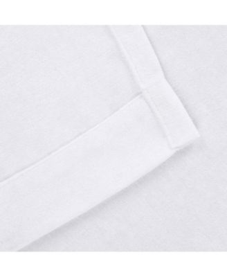 Noor Chenille Semi-Blackout Machine Washable Curtains, Set of 2 Panels, 52"x63"