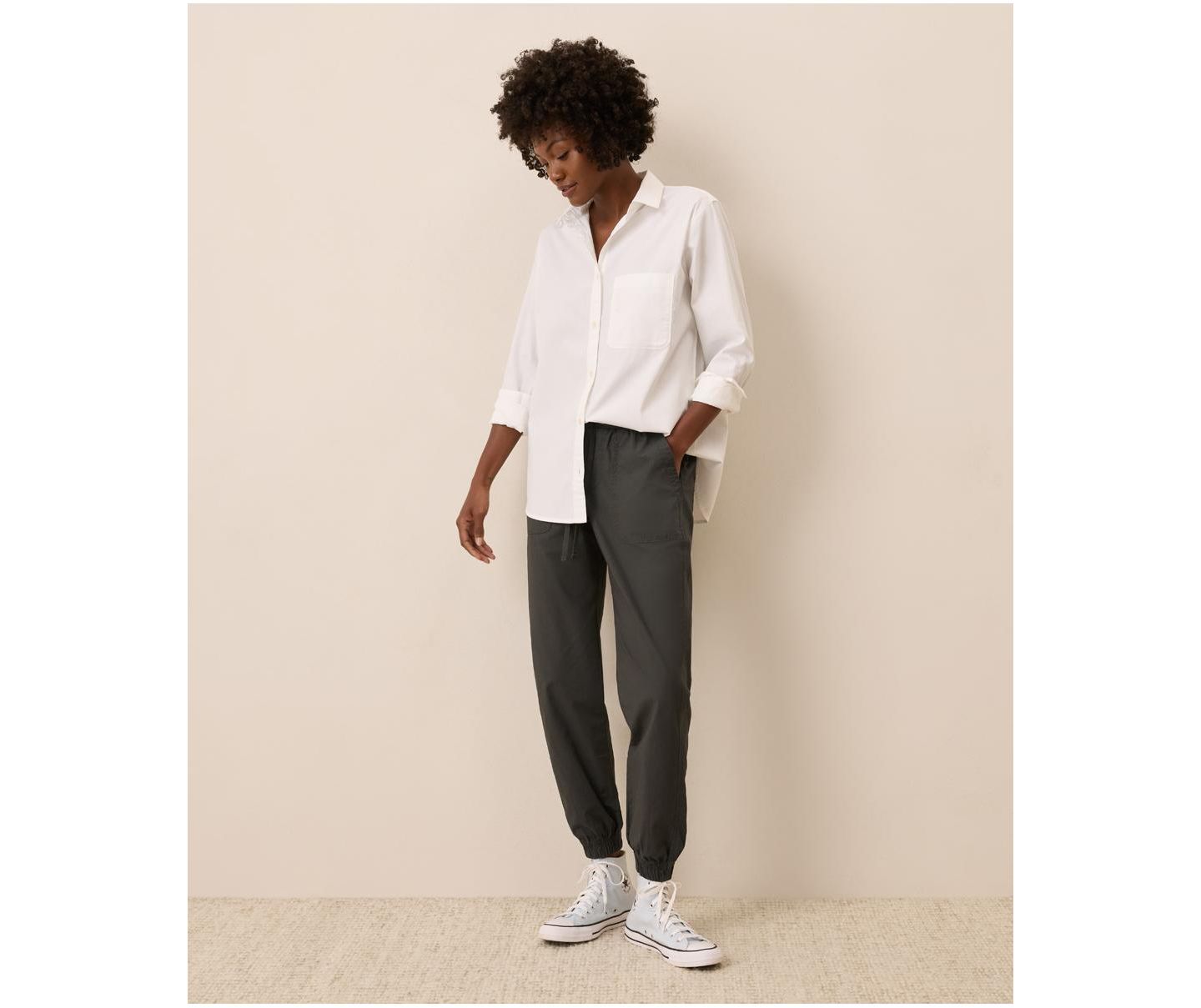 Женская рубашка Pact Organic Cotton All Day Poplin Classic, цвет: Белый — фото 3