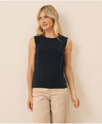 Women's Organic Cotton Classic Fine Knit Shell