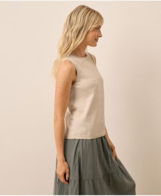 Women's Organic Cotton Classic Fine Knit Shell