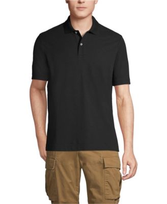 Men's Short Sleeve Basic Mesh Polo Shirt