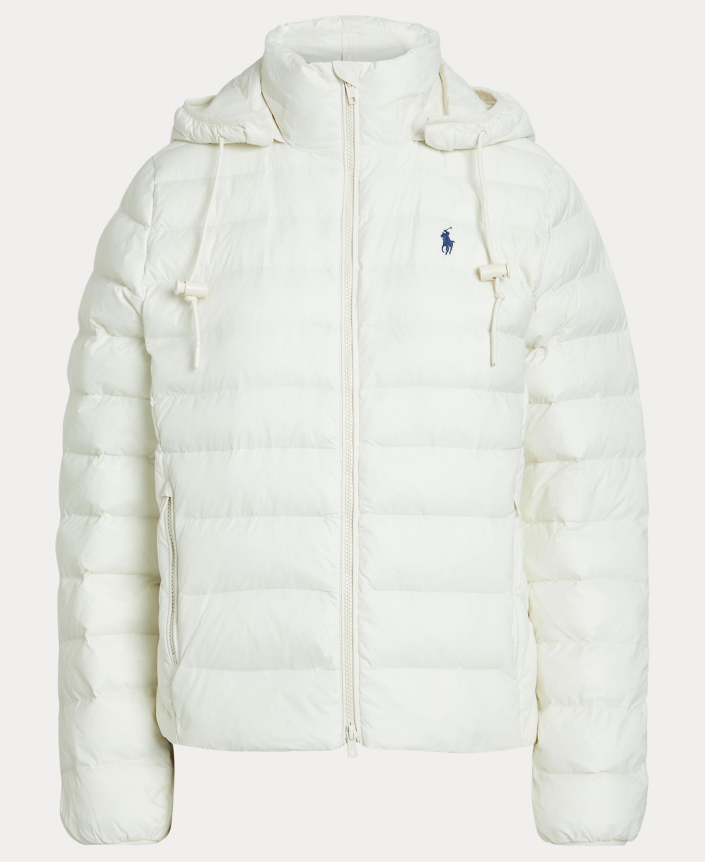 Женская куртка Polo Ralph Lauren Water-Resistant Packable Hooded, цвет: Кремовый — фото 6