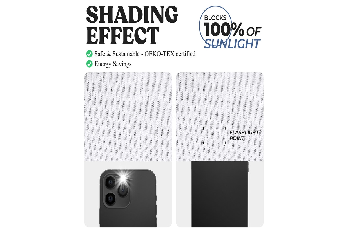 Superior Neal 100% Blackout Solid Machine Washable Curtains, Set of 2 Panels