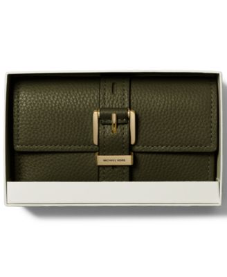 Michael Kors - Nolita Medium Flap Trifold Leather Wallet