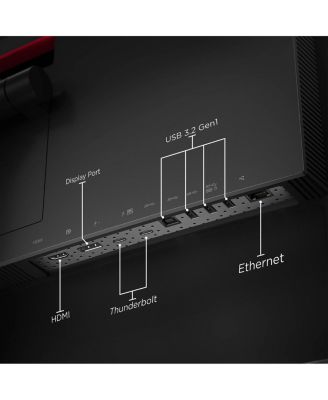 ThinkVision P40w-20 39.7" 21:9 5K2K WUHD Curved IPS WLED LCD Monitor, Raven Black