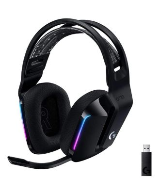 G Series G733 Black Wireless Over-the-Ear Gaming Headset