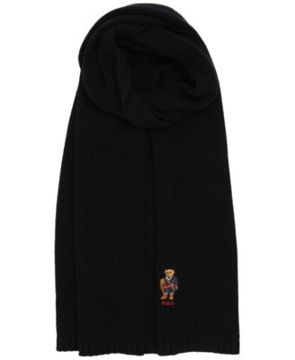 Men's Holiday Bear Scarf
