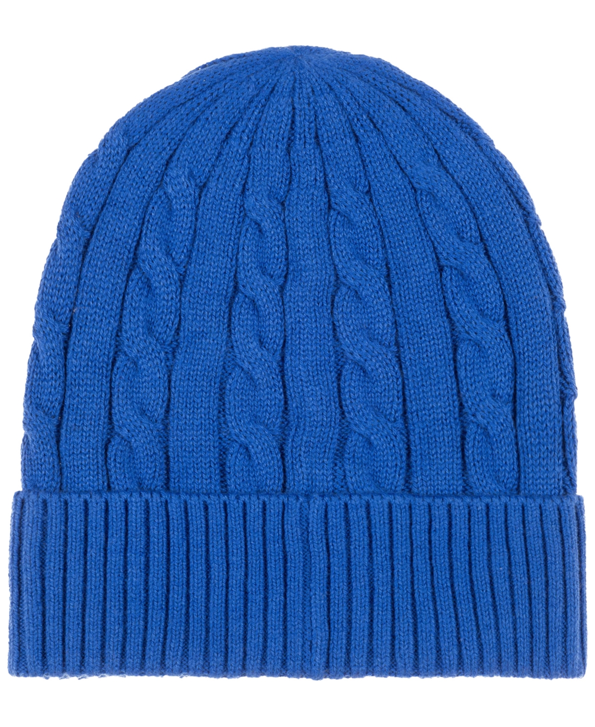 Polo Ralph Lauren Men's Cashmere Cable Beanie In Blue