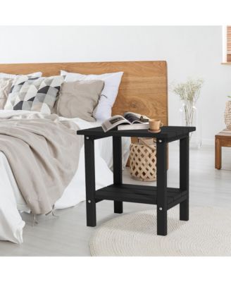 Double-layer coffee table made of HDPE