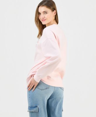 Juniors' Gingerbread Cookies Fleece Sweatshirt